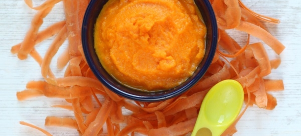 Carrot coconut puree - Croque-Maman